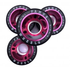 Famus Wheels 56/29/98a Pink x4