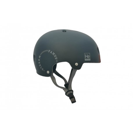 Helmet Helium Black Grey / Famus Wheels
