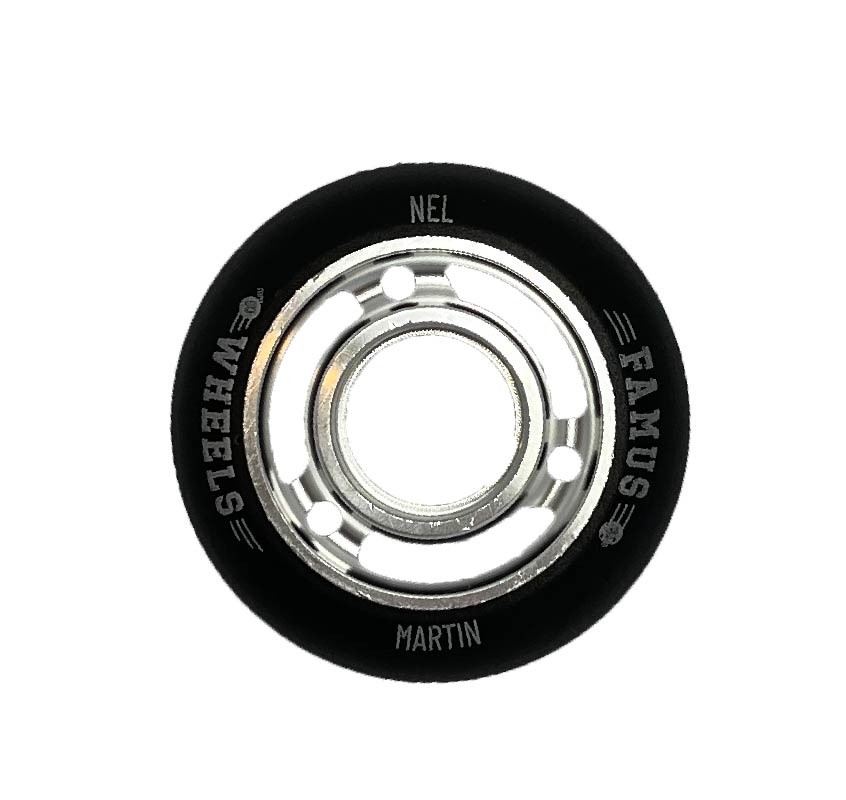 Famus Wheels "Nel Martin" 60mm/90A Silver