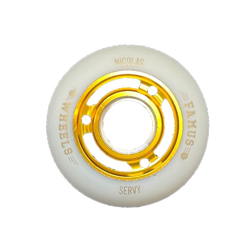 Famus Wheels "Nicolas Servy" 64mm/92A Gold