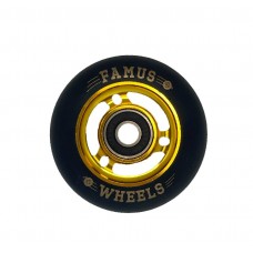 Famus Wheels 72mm/90A Black Gold