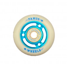 Famus Wheels 60mm/90A Blue White 3 Spokes
